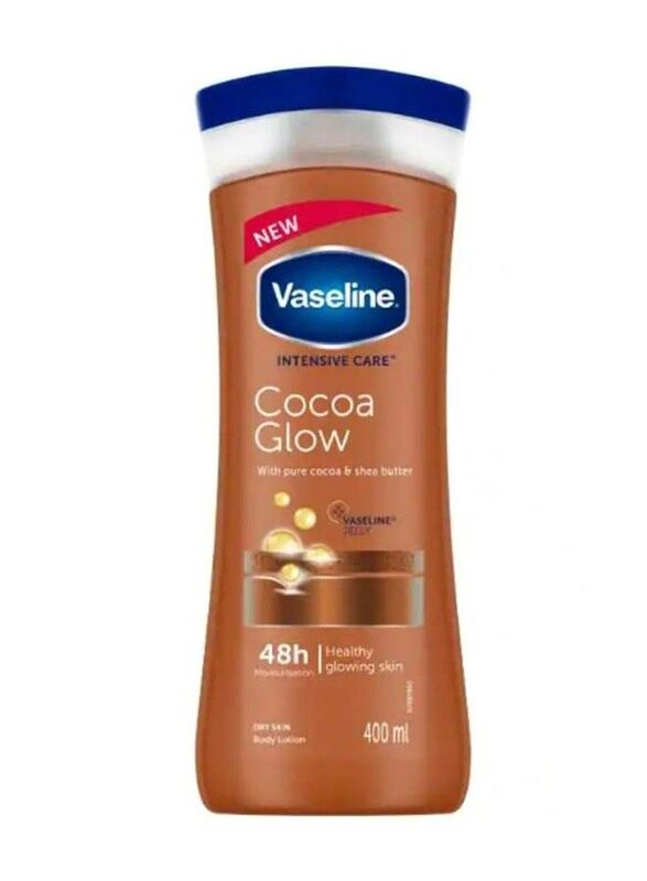 

Vaseline Intensive Care Cocoa Glow Moisturising Body Lotion, 400ml