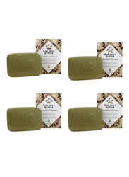 Nubian Heritage Raw Shea Butter Bar Soap Set, Pack of 4 x 5oz