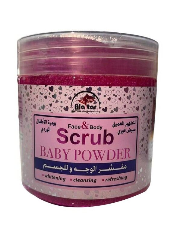 

Alattar Baby Powder Face Body Scrub, 521ml