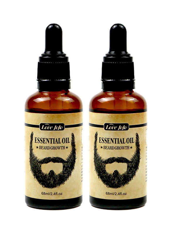 

Love JoJo Natural Organic Beard Growth Essential Oil, 2 x 68ml