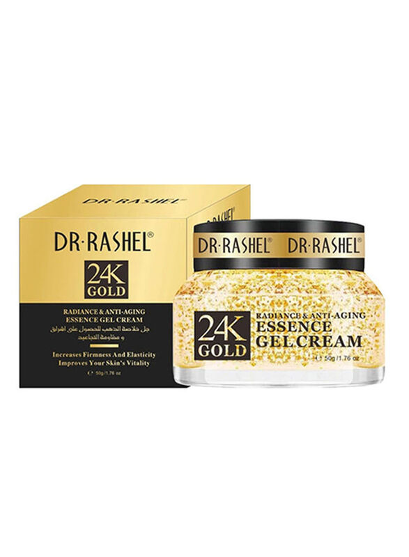 Dr. Rashel 24K Gold Radiance & Anti-Aging Essence Cream, 50gm