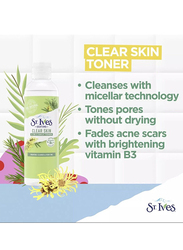 St. Ives Solutions Clear Skin 3-in-1 Face Toner, 251ml