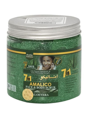 Amalico Aloe Vera Face & Body Scrub, 580ml