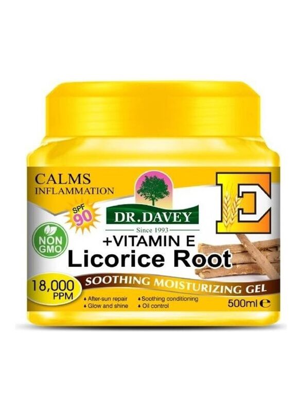 Dr Davey Vitamin E And Licorice Root Soothing Moisturizing Gel, 500ml