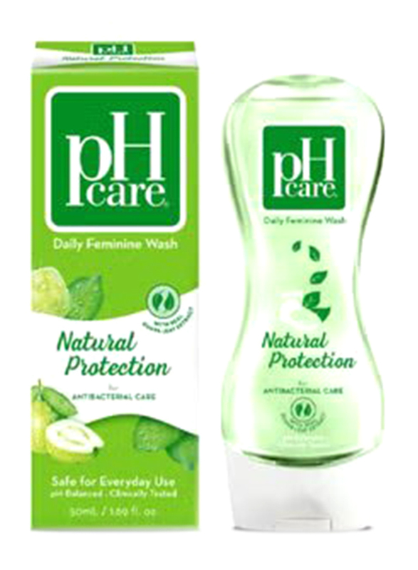 PH Care Feminine Wash Natural Protection, 50ml