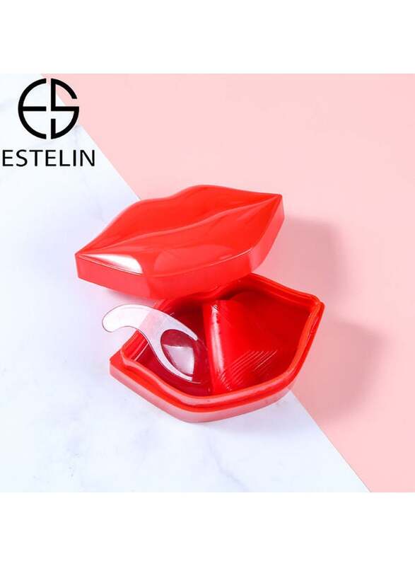 Estelin Fascinating Red Nourishing And Smoothing Lip Mask, 60gm, 22 Pieces