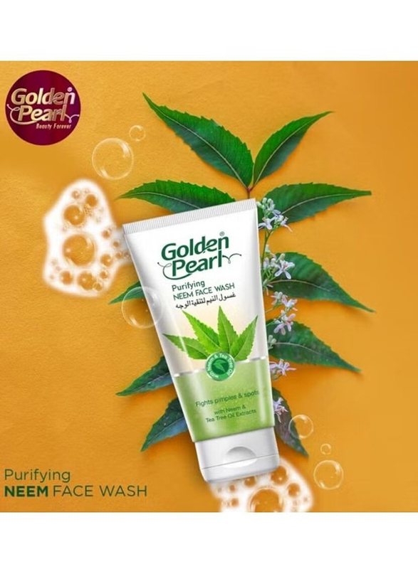 Golden Pearl Neem Face Wash, 75ml