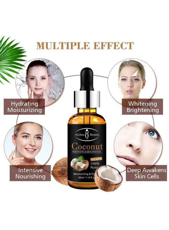 Aichun Beauty Whitening And Brightening Coconut Face Serum, 30ml