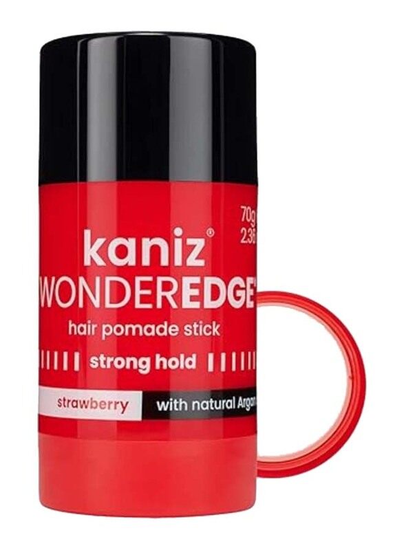 

Kaniz Wonderedge Strawberry Hair Pomade Stick for All Hair Types, 70g