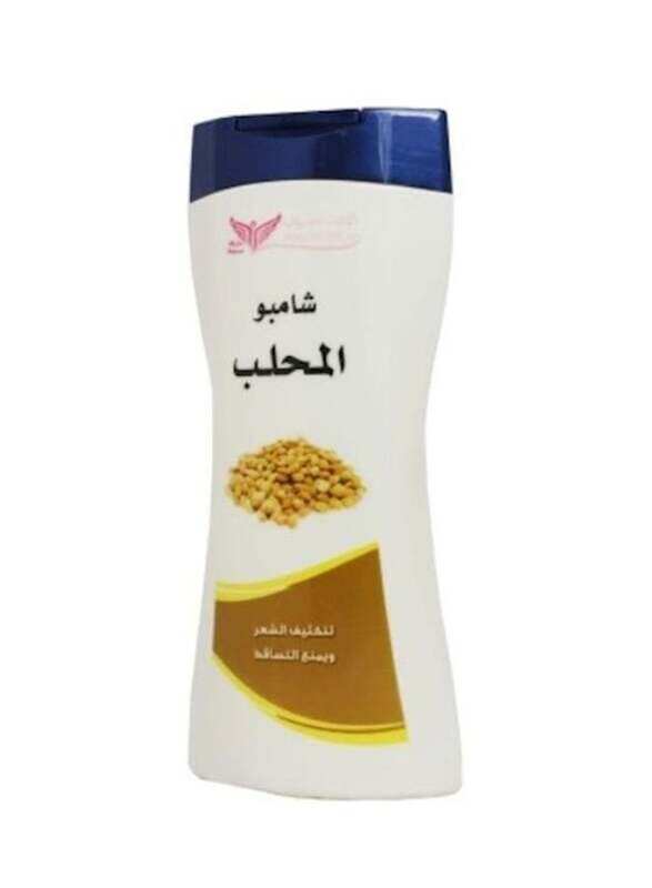 

Kuwait Shop Al-Mahaleb Shampoo for All Hair Types, 450ml