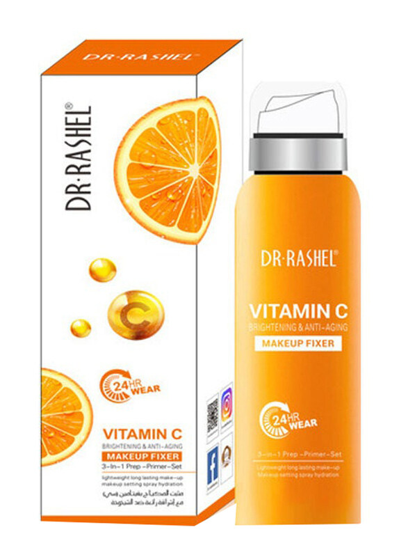 

Dr. Rashel Vitamin C Brightening & Anti-Aging Makeup Fixer, 160ml, Orange