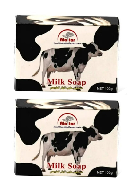 

Alattar Al Attar Milk Soap, 2 x 100 gm