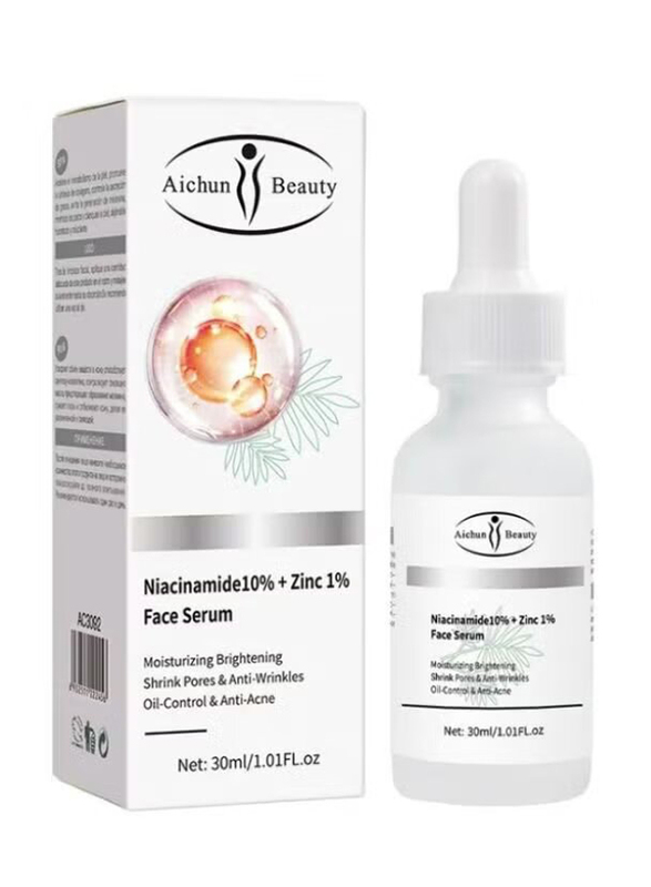 Aichun Beauty Niacinamide 10% & Zinc 1% Clear Face Serum, 30ml