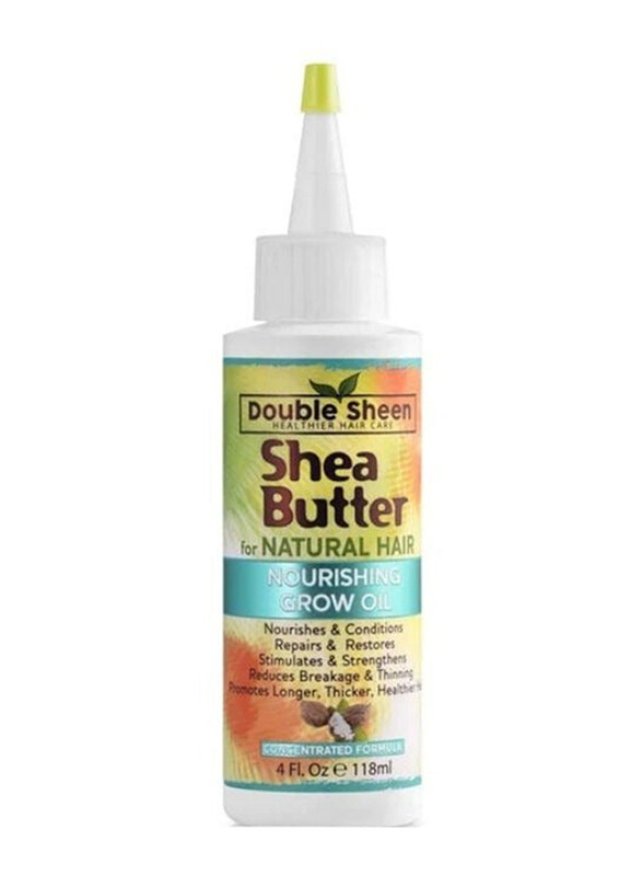 

Double Sheen Shea-Butter Nourishing Grow Oil, 118 ml