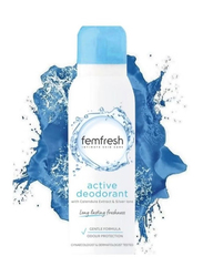 Femfresh Active Freshness Deodorant Spray, 2 x 125ml