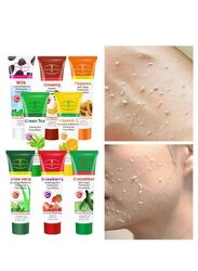 Aichun Beauty Face and Body Exfoliating Gel Set, 8 Pieces x 100gm