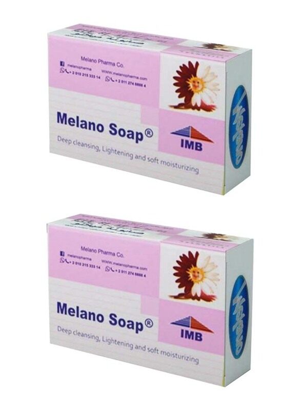 

Melano Pharma Deep Cleansing Lightening & Soft Moisturzing Soap, 2 x 100gm