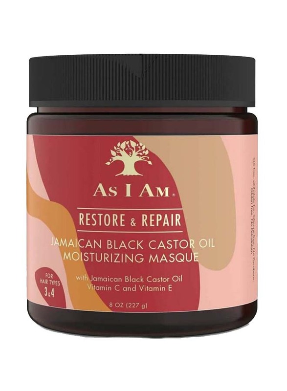 

As I Am Restore & Repair Jamaican Black Castor Oil Moisturizing Masque, 227gm