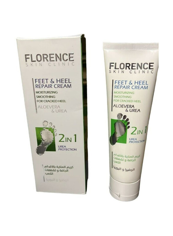 

Florence Feet Heel Repair Cream Aloe Vera-Urea, 100 ml