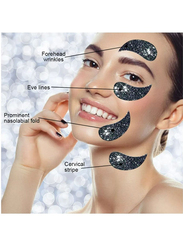 Guanjing Bamboo Charcoal and Collagen Glitter Eye Mask, 50gm