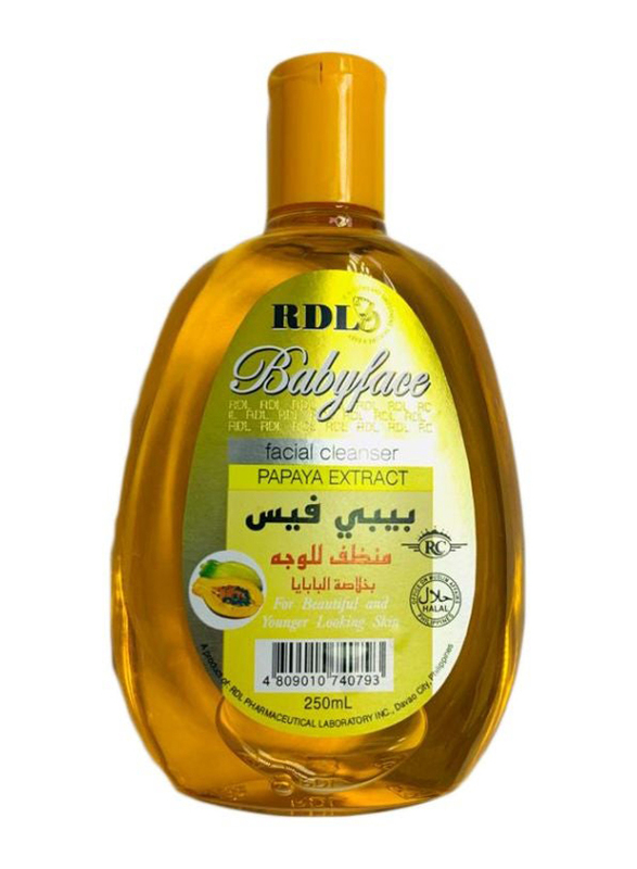 RDL Baby Face Papaya Extract Facial Cleanser, 250ml