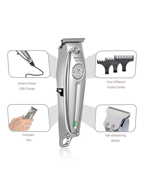 Kemei KM-1949 Professional Hair Clipper, Multicolour