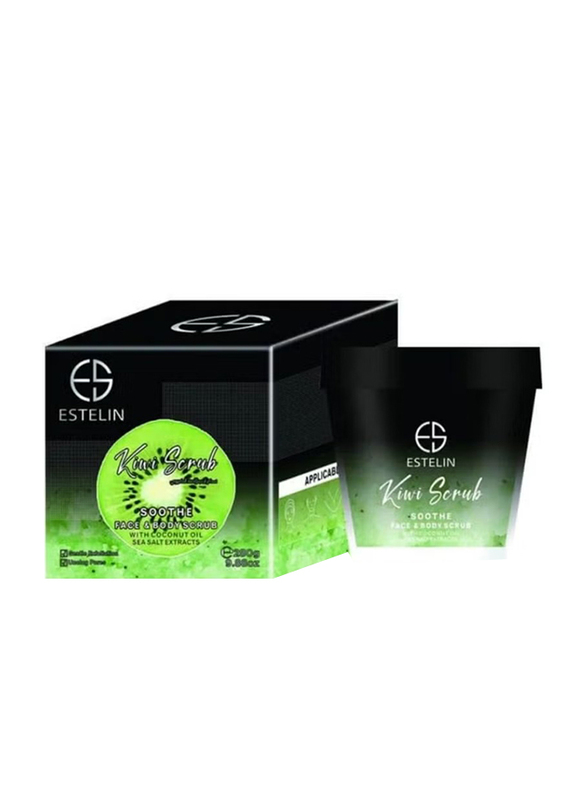 Estelin Kiwi Face and Body Scrub, 280gm