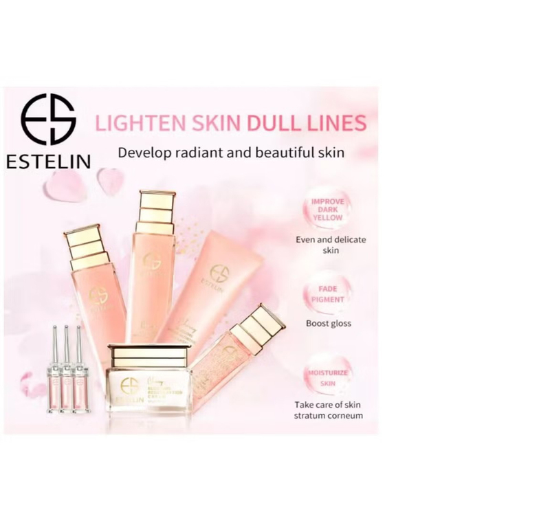 Estelin Nourishing With Cherry Blossom Extract Skin Care Kit