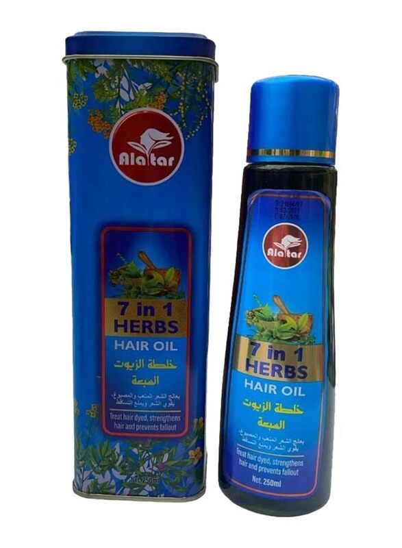 

Alattar 7 Oils Hair Blend Oil for All Hair Types, 250ml