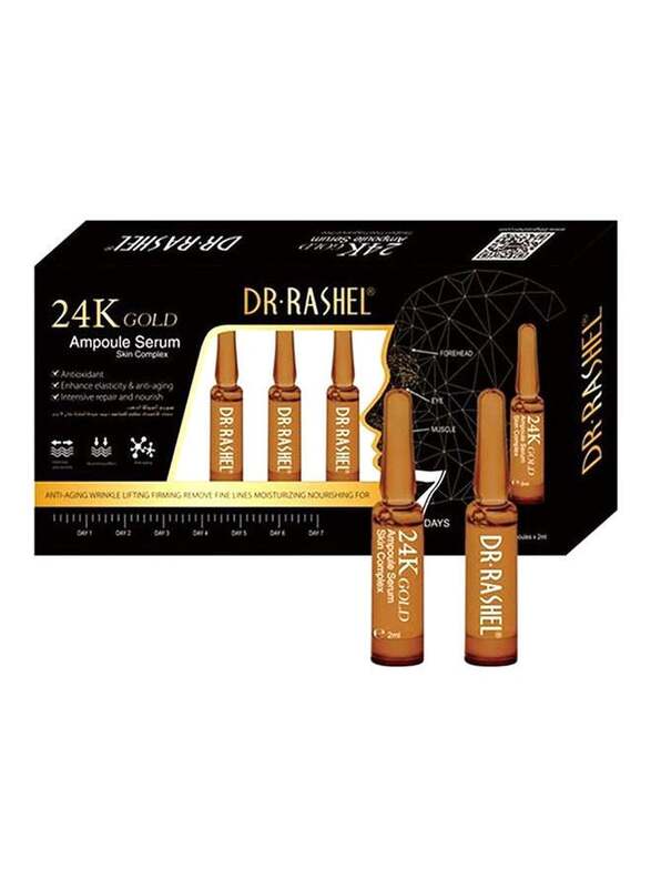 Dr. Rashel 24K Gold Ampoules Serum, 2ml