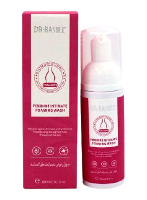 Dr Rashel Feminine Intimate Foaming Wash, 60ml