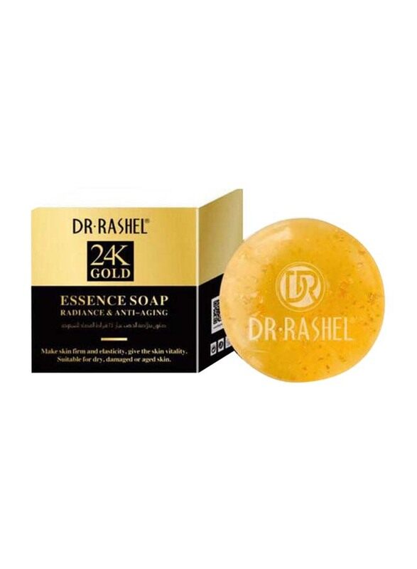 

Dr. Rashel 24k Gold Radiance & Anti Aging Essence Soap, 100g