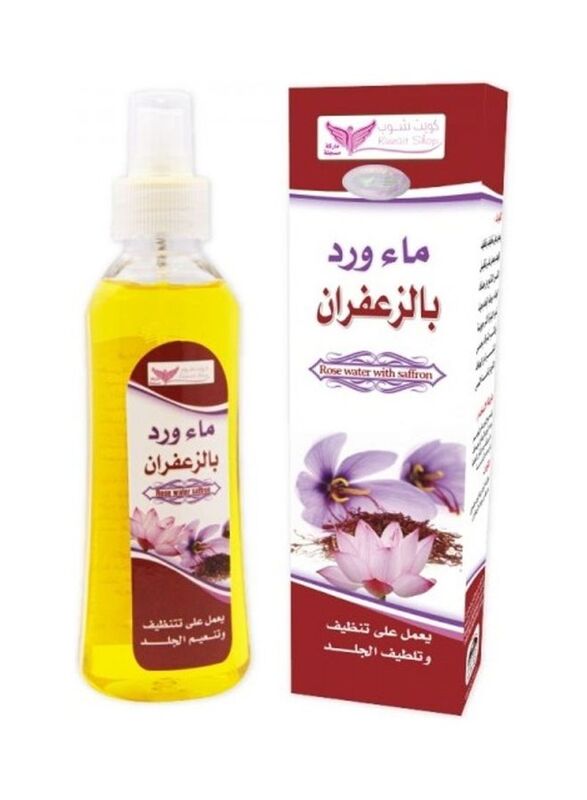 Kuwait Shop Rose Water with Saffron, 200ml