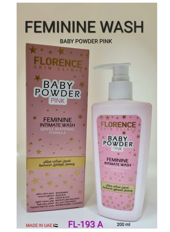 Florence Baby Powder Pink Feminine Wash, 200ml