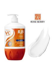 Rose Berry Nature Intensive Moisturizing Skin Cream With Vitamin C Extract, 500ml