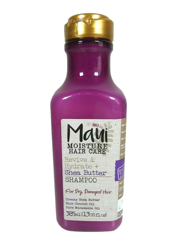 Maui Moisture Revive & Hydrate + Shea Butter Shampoo for All Dry Hair, 385ml