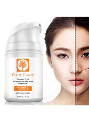 Pretty Cowry Vitamin C 20 Alpha Hydroxy Acid And Vitamin E Face Cream, 50ml