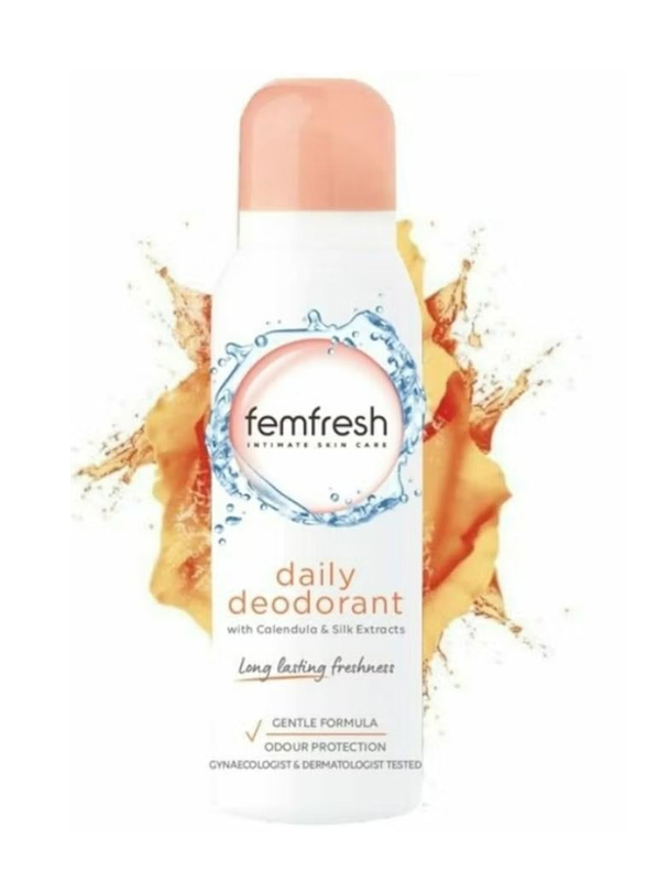 Femfresh Active Freshness Deodorant Spray, 2 x 125ml