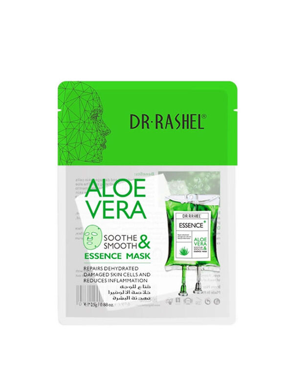 Dr Rashel Aloe Vera Soothe and Smooth Essence Mask, 25g