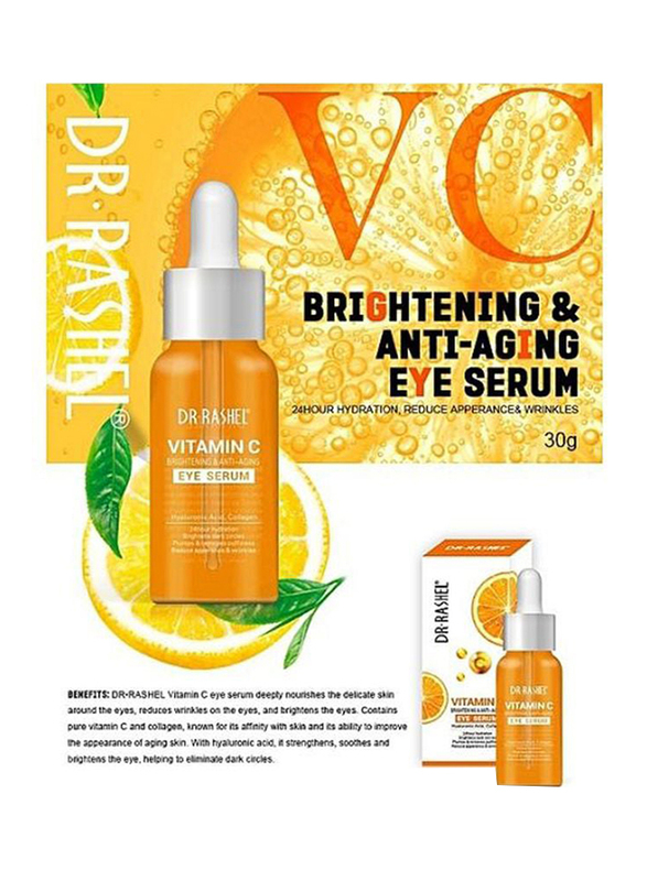 Dr Rashel Vitamin C Eye Brightening Anti-Aging Serum, 30ml