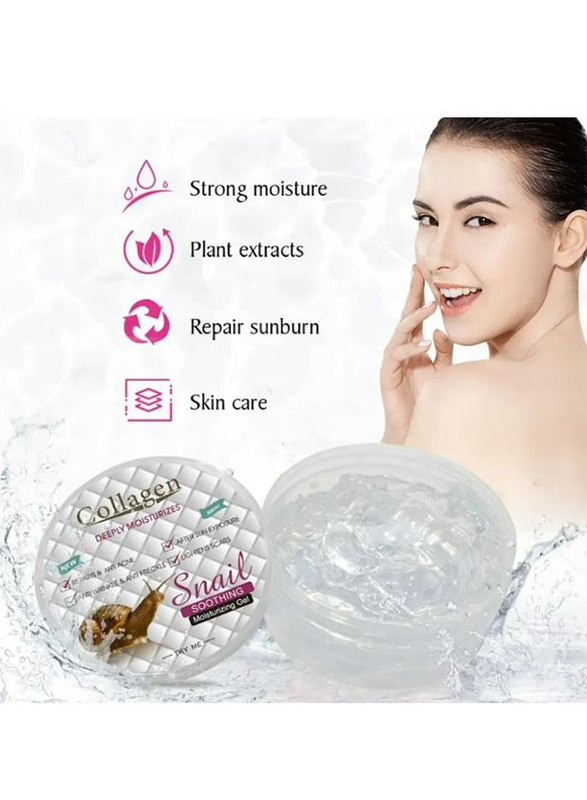 Collagen Snail Soothing Moisturizing Gel, 300ml