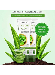 Dr. Rashel Aloe Vera Facial Peeling and Scrub 2 In 1, 100gm