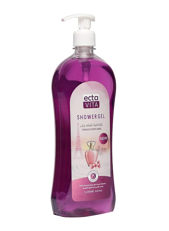 Melano Ectavita French Perfumes Shower Gel, 1 Litter