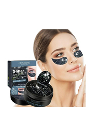 Guanjing Bamboo Charcoal and Collagen Glitter Eye Mask, 50gm