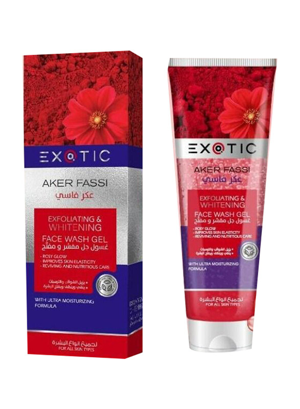 

Exotic Aker Fassi Whitening Face Wash Gel, 100ml