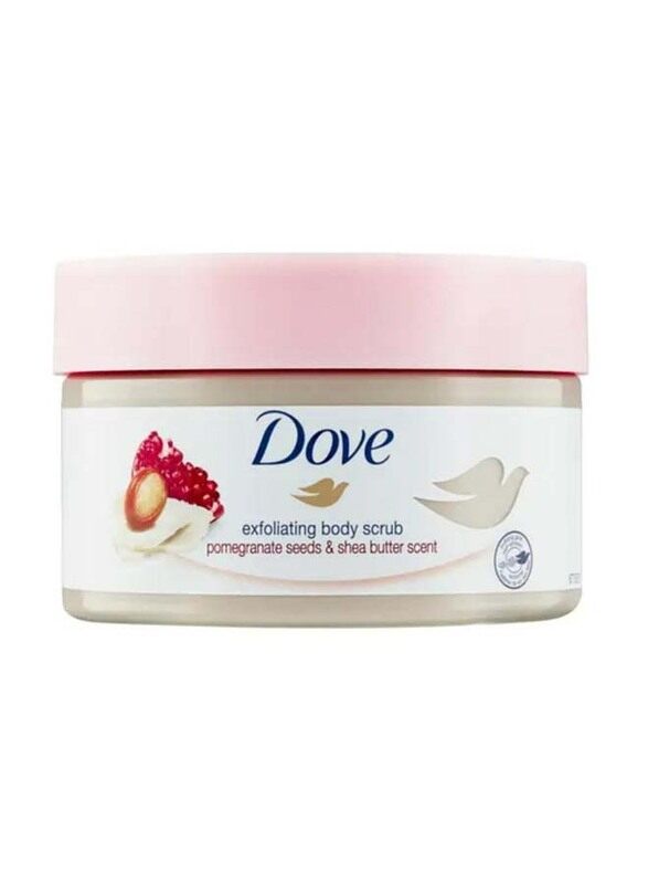 

Dove Pomegranate & Shea Butter Exfoliating Body Scrub, 225ml