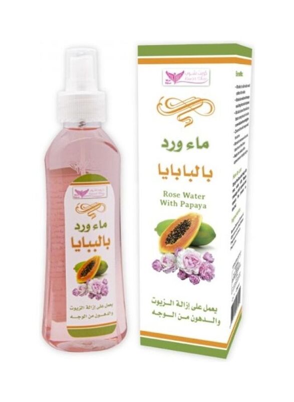 Kuwait Shop Rose Water with Papaya, 200ml