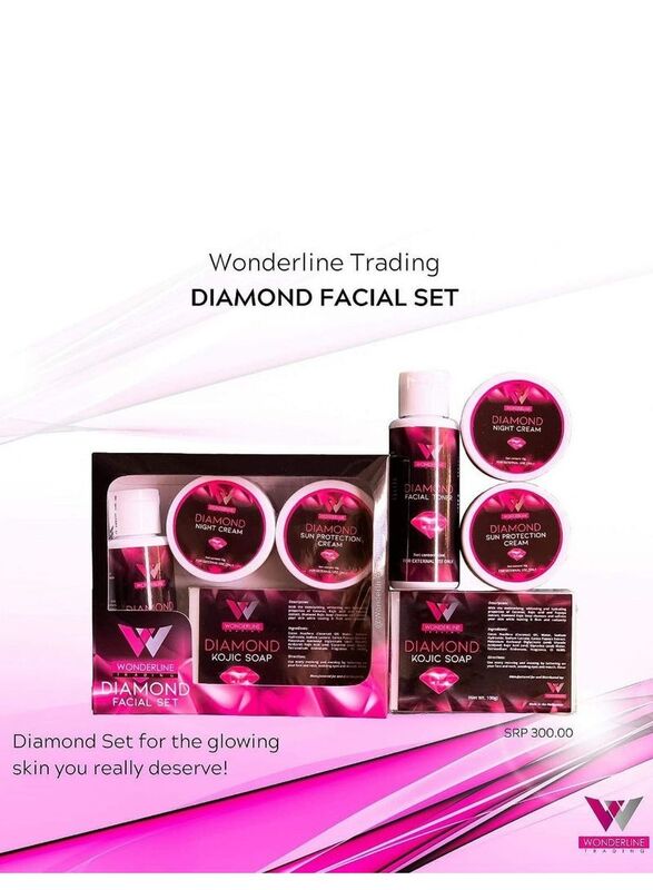 Wonderline Diamond Facial Set, 200g