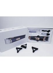 Kemei KM-6366 Electric Hair Clippers, Black/Gold