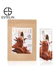 Estelin 100% Pure Natural Body Scrub Coffee, 7 Pieces x 30gm